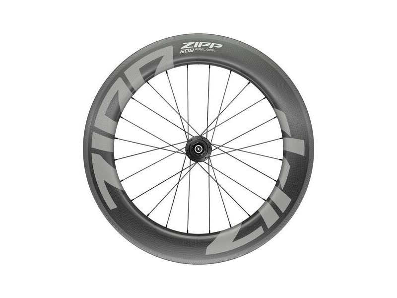 Zipp 808 Firecrest Carbon Tubeless Rim Brake 700c Rear 24spokes Sram 10/11sp Quick Release Standard Graphic A1 Black 700c click to zoom image