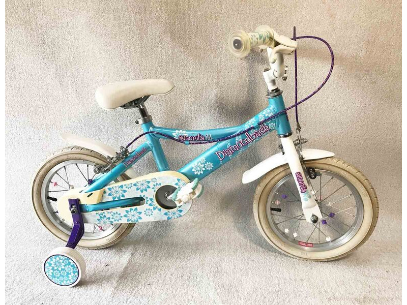  Diamondback Senorita 14" Girls Bike Ex-Display click to zoom image