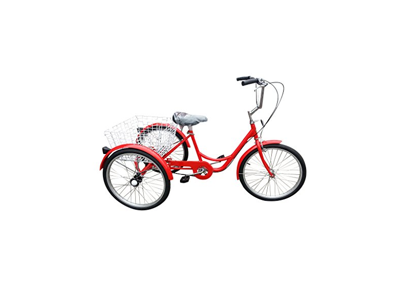  Ultimate Hardware Freedom Adults 20" Wheel 6 Speed Cargo Trike Tricycle click to zoom image