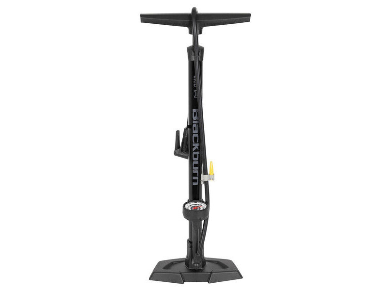 Blackburn Grid 1 Floor Pump: Black click to zoom image