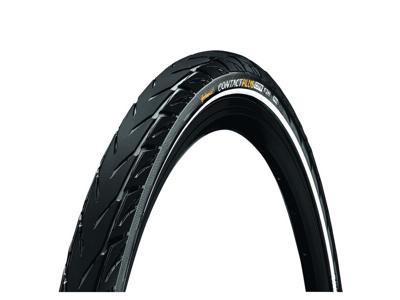 Continental Contact Plus City Reflex - Wire Bead Black/Black Reflex 26x2.20" click to zoom image