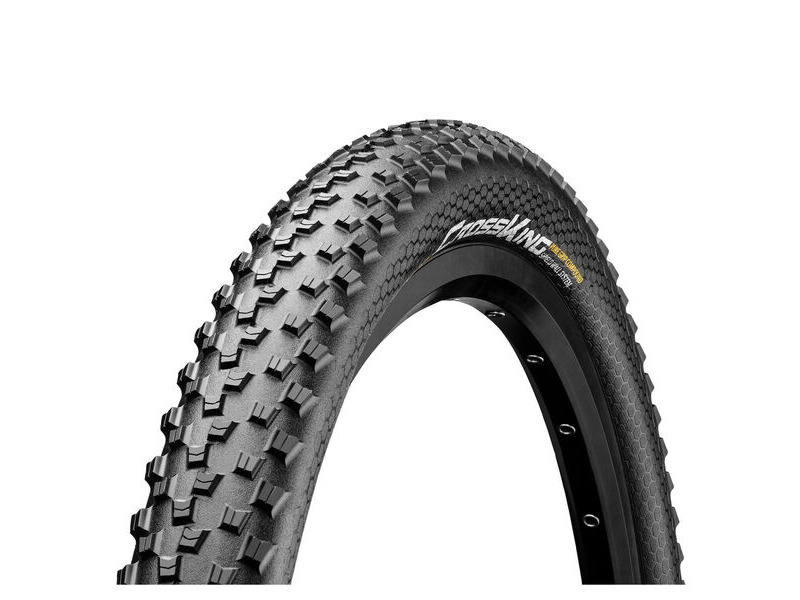 Continental Cross King Shieldwall - Foldable Puregrip Compound Black/Black 26x2.20" click to zoom image