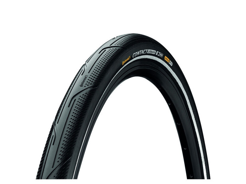 Continental Contact Urban Reflex - Wire Bead Puregrip Compound Black/Black Reflex 27.5x2.0" click to zoom image