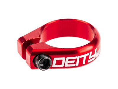 Deity Circuit Seatpost Clamp 31.8MM RED  click to zoom image