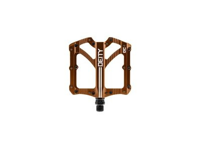 Deity Bladerunner Pedals 103x100mm  BRONZE  click to zoom image