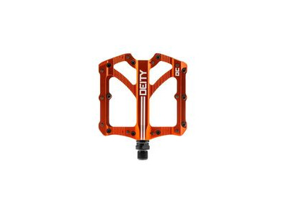 Deity Bladerunner Pedals 103x100mm  ORANGE  click to zoom image