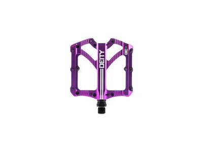 Deity Bladerunner Pedals 103x100mm  PURPLE  click to zoom image