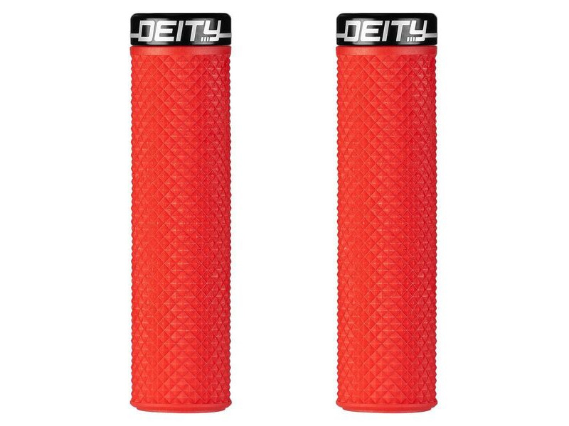 Deity Supracush Grips Red click to zoom image