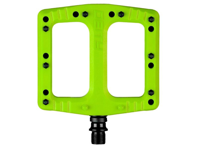 Deity Deftrap Pedals Green click to zoom image