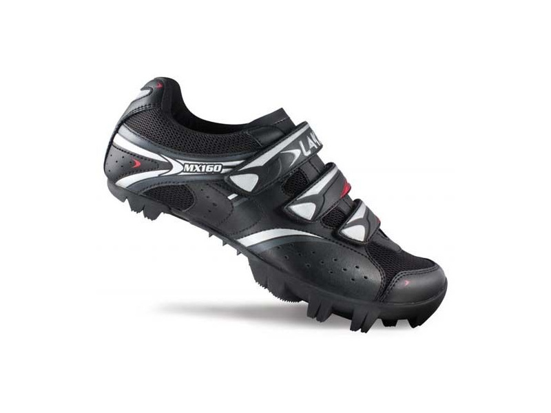 Lake MX160-X Wide Fit MTB Shoes - Black click to zoom image