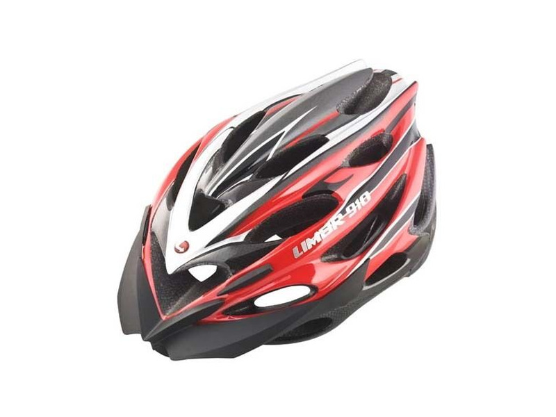 Limar 910 Lightweight MTB Helmet - Carbon/Red click to zoom image