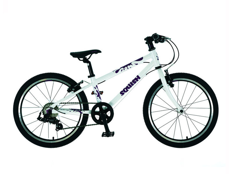 Squish 20 Kids Junior Bike White/Purple click to zoom image