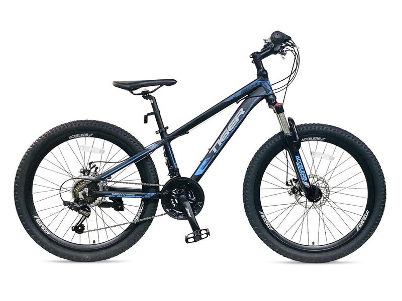 Tiger Ace 24" V2 Boys Hardtail Mountain Bike click to zoom image