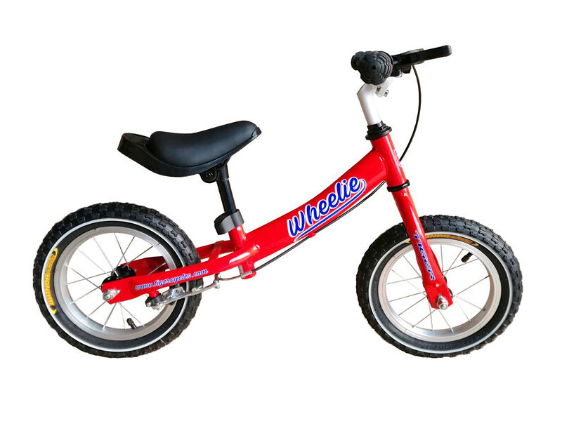 Tiger Wheelie Balance Kids Toddler Bike - Red click to zoom image