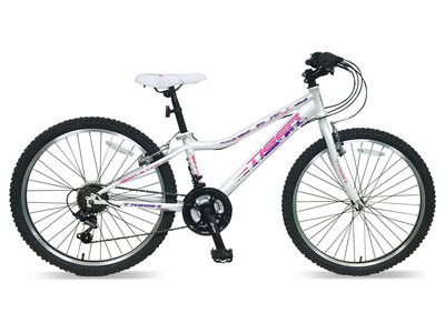 Tiger Angel Rigid 24" Mountain Bike 14" Frame, White (9-11yrs) click to zoom image